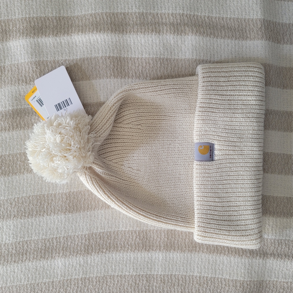 Carhartt Cream Beanie